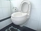 Toilettensitzerhöhung 10 cm Dietz Toilettenaufsatz Relaxon WC-Aufsatz Toilettensitz